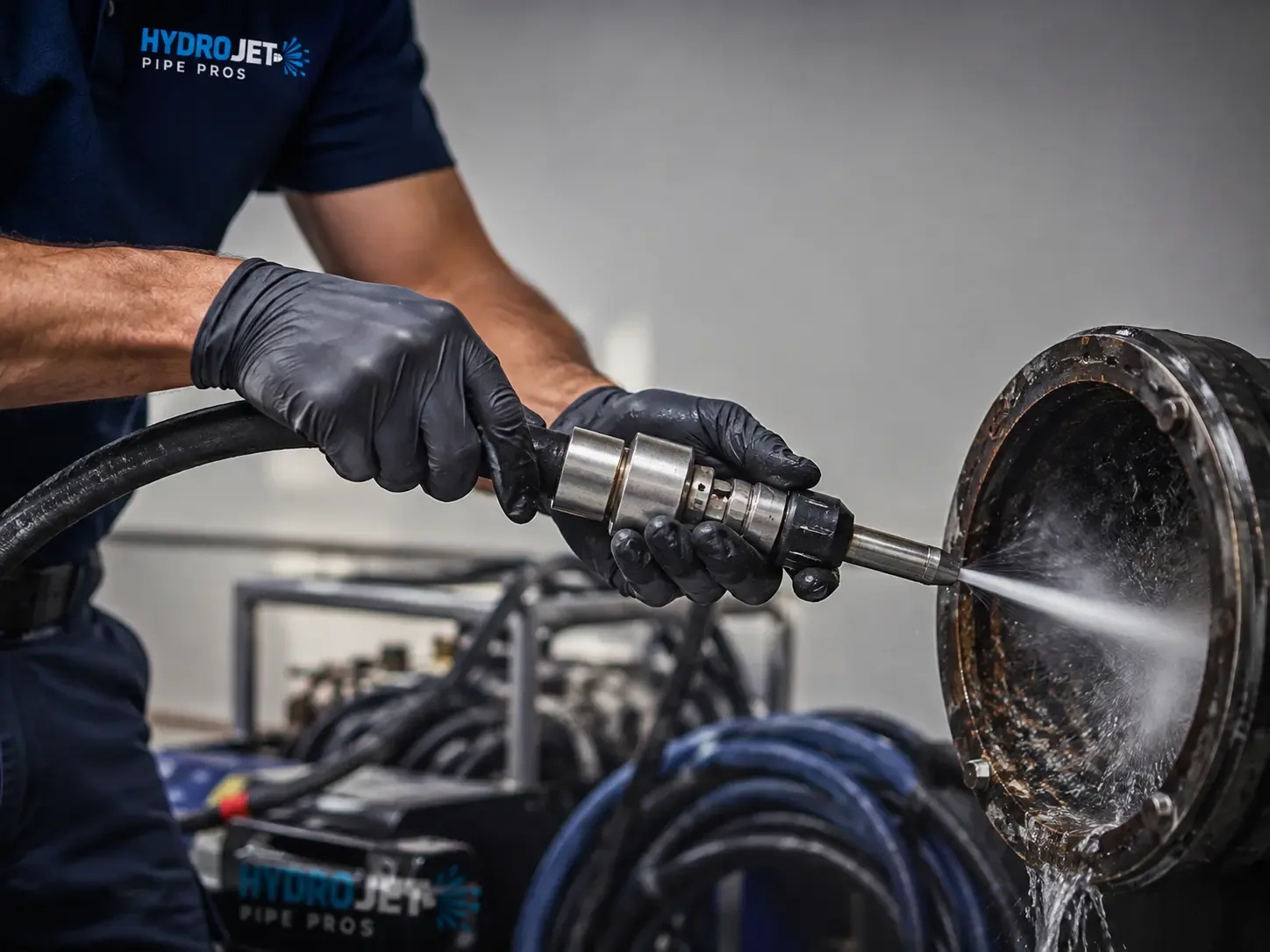 Hydro Jet Pipe Descaling in Fair Play, SC